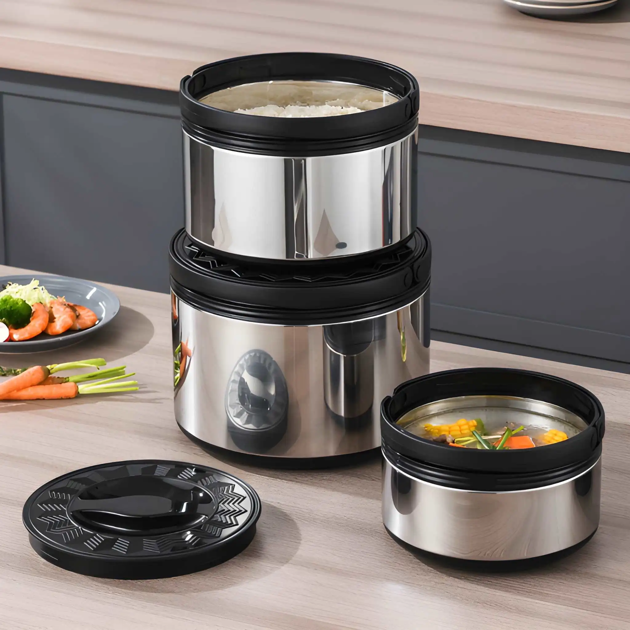 Image 6 for Lunch Box Food Warmers - BIG